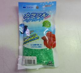 スイサク カラフルベタサンド ターコイズグリーン 熱帯魚 ショーベタ 水草 通販専門店 高知熱帯魚サービス